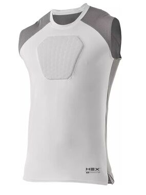 Set of 2 McDavid HEX Compression Athletic Top in White